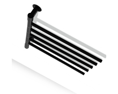 Полотенцесушитель электрический Energy I chrome G5 RAL 9005 EETR00IG500000R905M