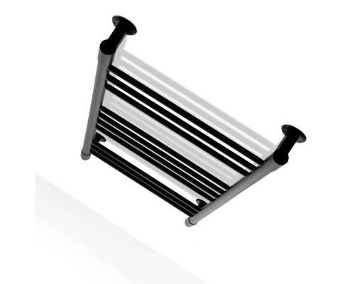 Полотенцесушитель электрический Energy Ergo2 P 1050х500 мм RAL 9005 ERGO2P1055R905M